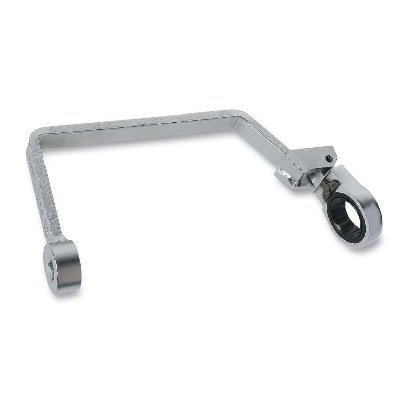 BETA 1493FF/2 Chiave per filtri olio con testa a cricchetto orientabile