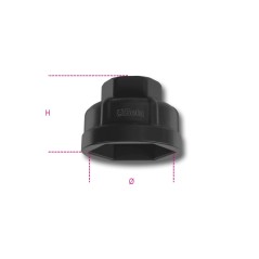 BETA 1493AL/CF Chiavi a bussola esagonale per cartucce filtri olio