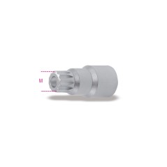 BETA 1494XZN Chiave a bussola maschio con profilo XZN® per tappi olio motore