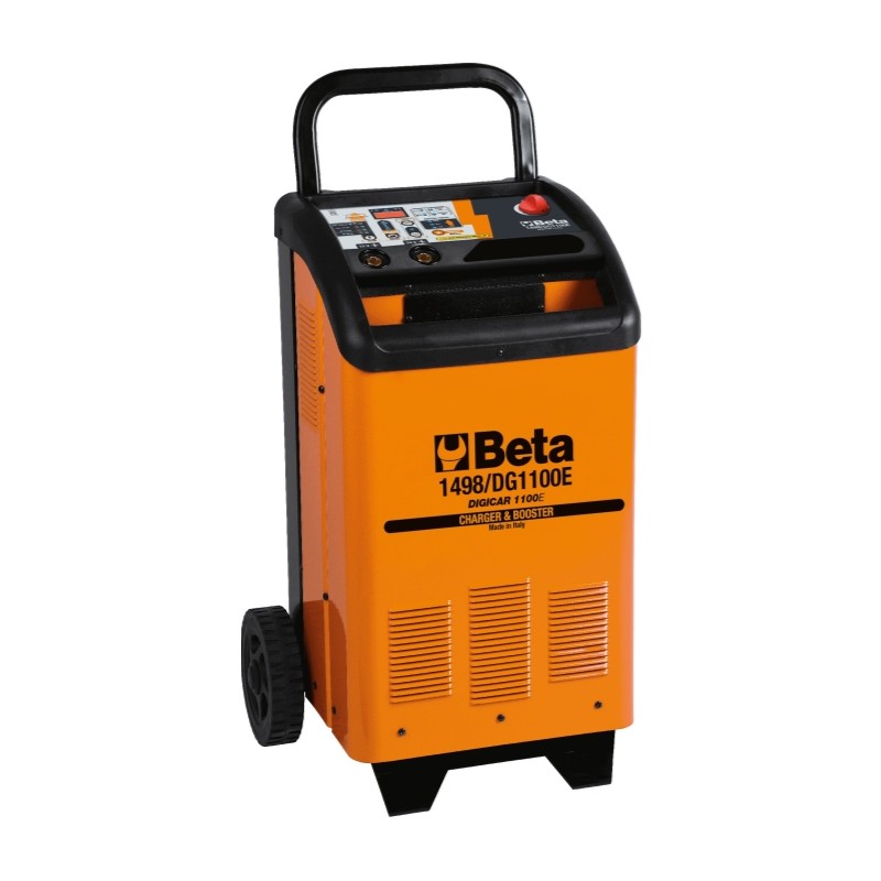BETA 1498/DG1100E Caricabatterie avviatore elettronico carrellato 12/24 V