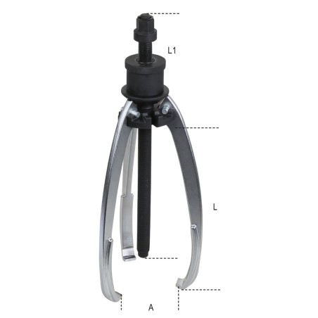 BETA 1517C/ Estrattore combinato a due o tre griffe autoserranti