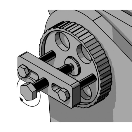 BETA 1529PI Estrattore universale per puleggia pompa iniezione