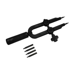 BETA 1558/C4 Attrezzo per anelli seeger interni ed esterni con azionamento a vite