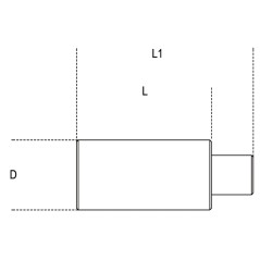 BETA 1589PI/50-100-150 Prolunghe per vite idraulica 1589VI