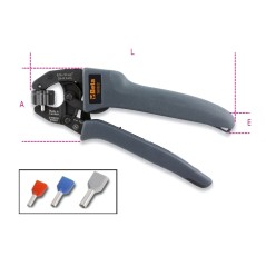 BETA 1606/2 Pinza a grande effetto per capicorda a tubetto