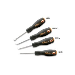 BETA 1687/S4 Serie di 4 punte di precisione con impugnatura (art. 1687A, 1687AC, 1687U, 1687D)