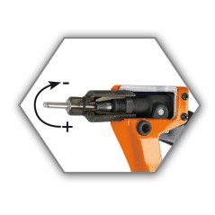 BETA 1741U Rivettatrice ultra compatta con regolazione dello sforzo