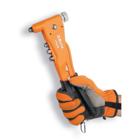 BETA 1742N/C4 Rivettatrice 1742N in cassetta con 4 perni filettati in acciaio