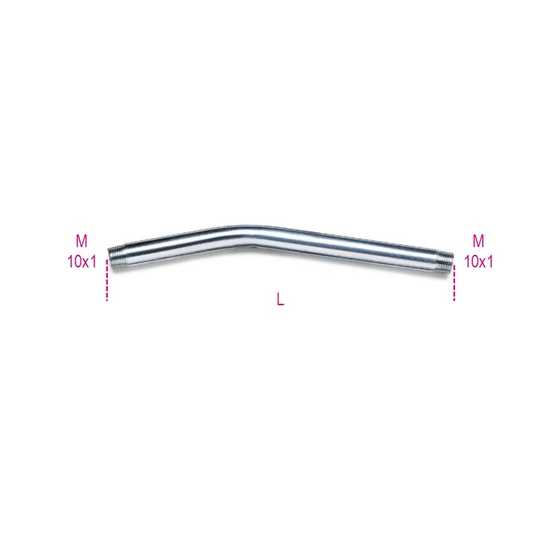 BETA 1750RC Tubo rigido piegato per compressore grasso