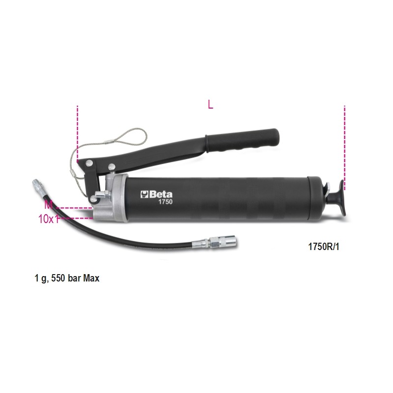 BETA 1750HS Compressori a leva per grasso H-SAFE