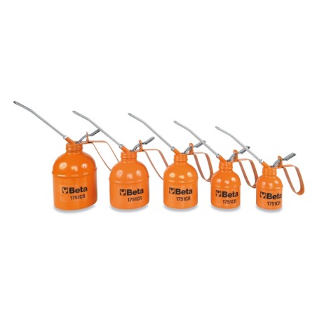 BETA 1751CR Oliatore in metallo a pressione con cannuccia rigida