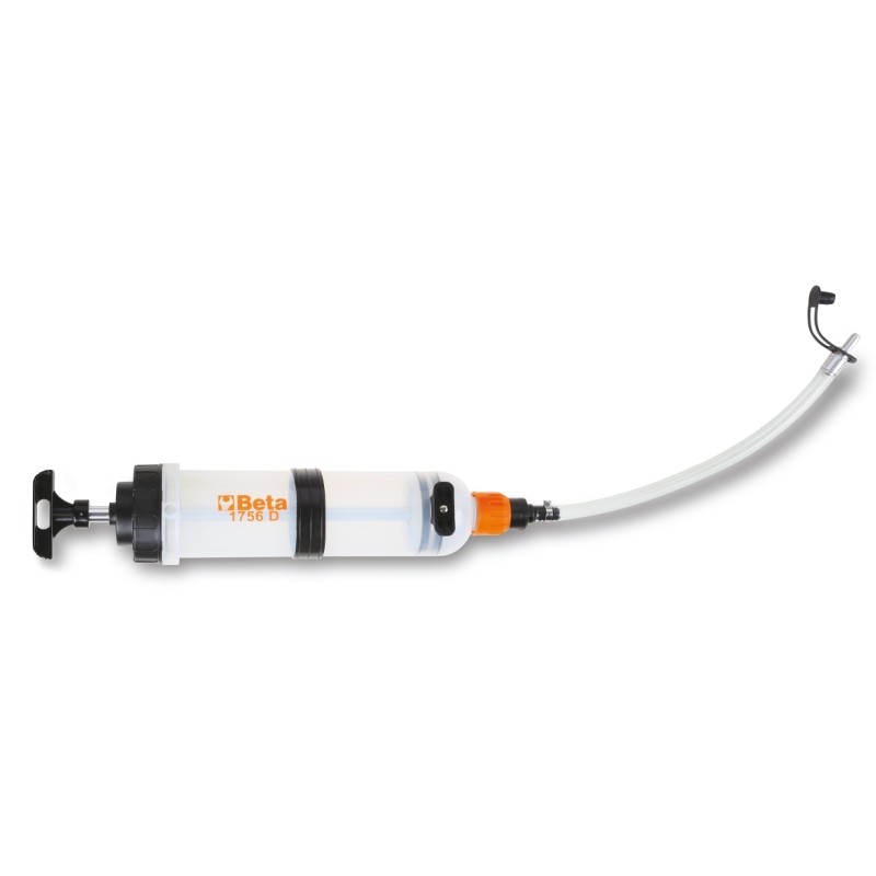 BETA 1756D Siringa per olio da 1500 ml in polipropilene