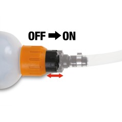 BETA 1756D Siringa per olio da 1500 ml in polipropilene