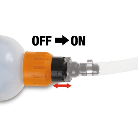 BETA 1756D Siringa per olio da 1500 ml in polipropilene