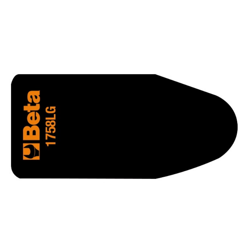 BETA 1758LG Lamina modellabile in alluminio rivestita in gomma, per la canalizzazione dei liquidi