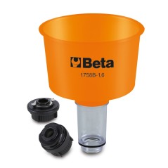BETA 1758B-1,6 Imbuto antiriflusso da 1600 ml con attacchi rapidi