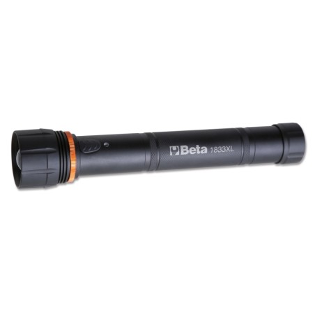 BETA 1833 XL Torcia LED ad alta luminosità in robusto alluminio anodizzato, fino a 1500 Lumen