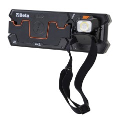 BETA 1836AW Lampada da testa a Led con ricarica wireless