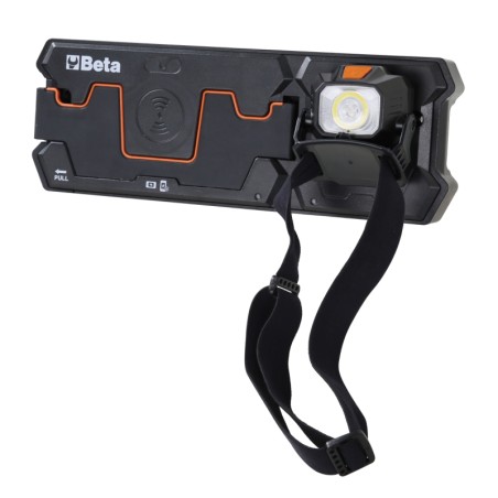 BETA 1836AW Lampada da testa a Led con ricarica wireless