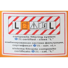 BETA 1872L 35 Aspiratore 35 litri per solidi e liquidi classe certificata "L"