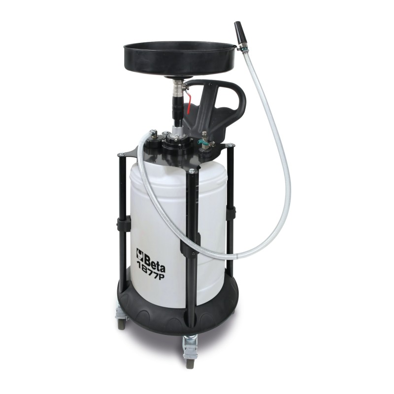 BETA 1877P Recuperatore olio esausto carrellato con serbatoio in polietilene