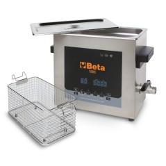 BETA 1895 6 Vasca di lavaggio ad ultrasuoni da 6 litri con funzione speciale di degassificazione