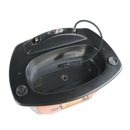 BETA 1898/K40 Vasca manuale per la pulizia di pezzi meccanici a ricircolo con liquido riscaldato e batteri