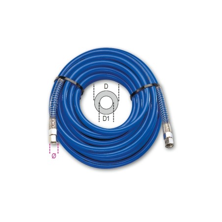 BETA 1915D Tubo in poliuretano retinato 95 Shore lunghezza 9 m