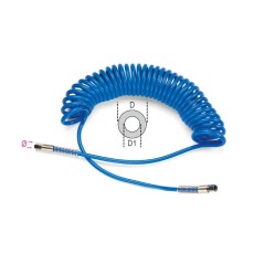 BETA 1915C/L Spirali in poliuretano 95 Shore estensibili fino a 15 m