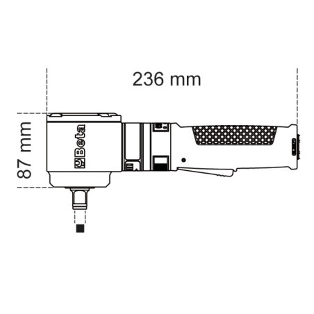 BETA 1927G Avvitatore reversibile compatto