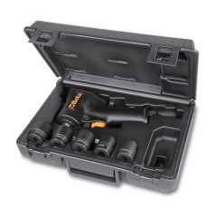 BETA 1927XM/K5 Assortimento di un avvitatore reversibile compatto e cinque bussole Macchina, in valigetta di plastica