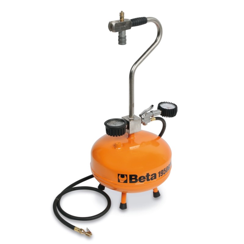 BETA 1950GPP Gonfiagomme portatile a carica automatica e manuale con pistola di gonfiaggio
