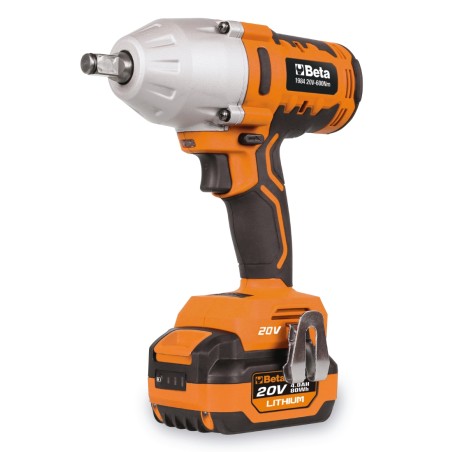 BETA 1984/K600 Avvitatore reversibile ad impulsi 20V BRUSHLESS con attacco 1/2" - 600 Nm