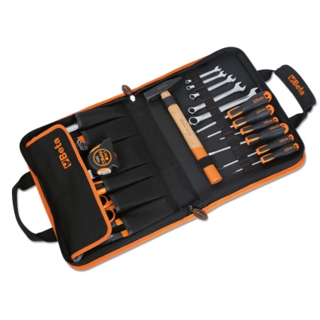 BETA 2001/BZ27 VU Valigetta pieghevole con assortimento di 27 utensili per interventi universali