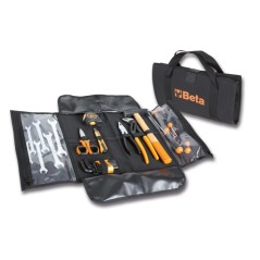 BETA 2001/B26 Busta in tessuto con assortimento di 26 utensili