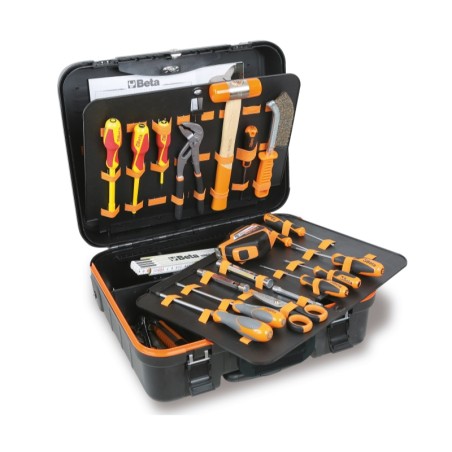 BETA 2032TET/A Trolley con assortimento di utensili per elettronica ed elettrotecnica