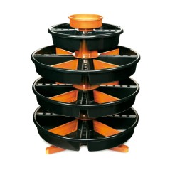 BETA 2080/VG Portaminuteria in ABS con vassoi girevoli