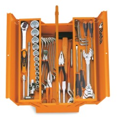 BETA 2119VU/3 Cestello estendibile a tre scomparti in lamiera