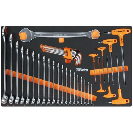 BETA 2400 RSC24/7-VIS Cassettiera RSC24 a 7 cassetti con assortimento di 224 utensili