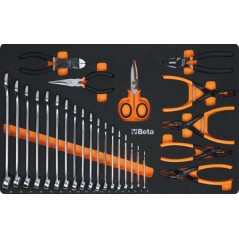 BETA 2400 RSC24/7-VAS Cassettiera mobile con sette cassetti e assortimento di 223 utensili