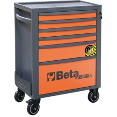 BETA RSC24A/6 Cassettiera porta attrezzi 6 cassetti, con sistema antiribaltamento VUOTA