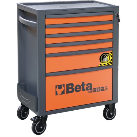 BETA RSC24A/6 Cassettiera porta attrezzi 6 cassetti, con sistema antiribaltamento VUOTA