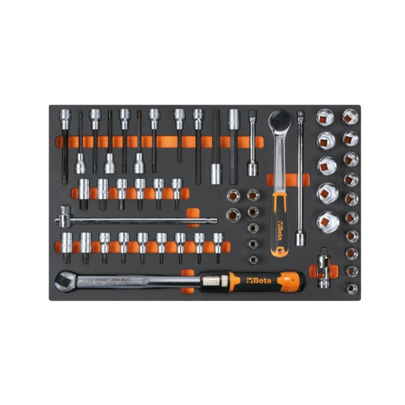 BETA M115 Vassoio morbido in EVA bussole da 1/2"