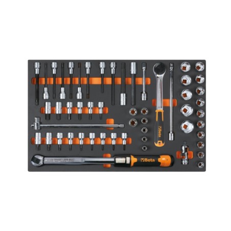 BETA M115 Vassoio morbido in EVA bussole da 1/2"