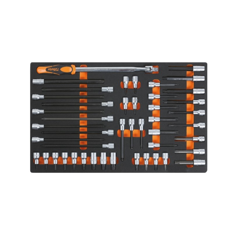 BETA M121 Vassoio morbido in EVA bussole con inserto da 1/2"