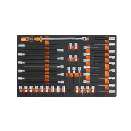 BETA M121 Vassoio morbido in EVA bussole con inserto da 1/2"