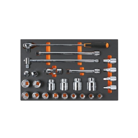 BETA M126 Vassoio morbido in EVA bussole e accessori da 3/4"