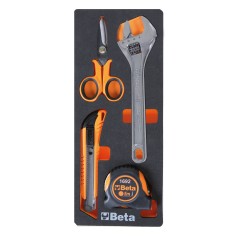 BETA M292 Vassoio morbido in EVA con utensili vari