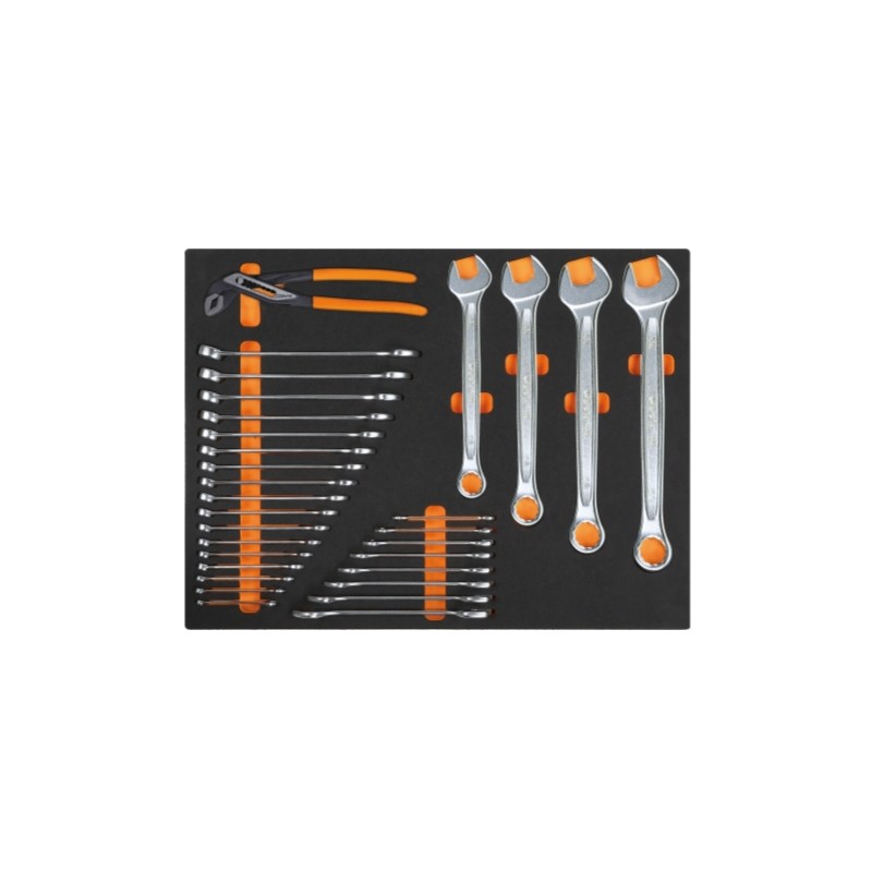 BETA MB12 Vassoio morbido in EVA chiavi combinate e poligrip