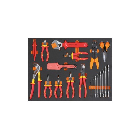 BETA MB64 Vassoio morbido in EVA per elettrotecnica utensili isolati 1000V